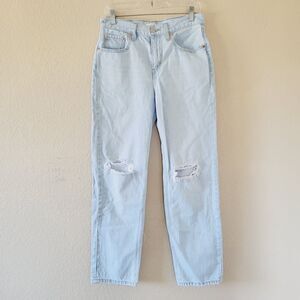 Levi's Sky Blue Straight Leg Jeans